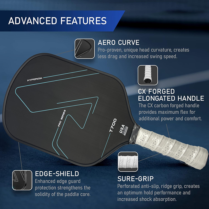 2024 Joola T700 Carbon Fiber Pickleball Paddles for Customer Requirements