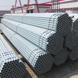 China 48.3MM SCH40 Steel Scaffolding Tube Round Hot Dip Galvanized wholesale