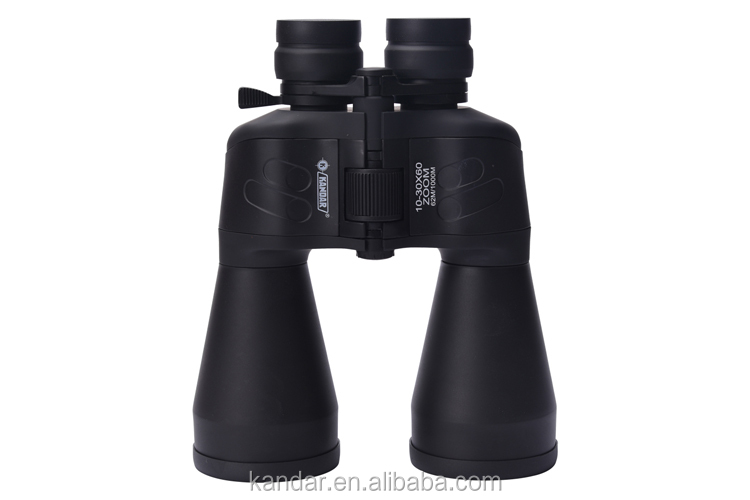 10-30x60 Porro BK7 Binoculars with Fold Down Eyecups and Fully Multi Coating in Black