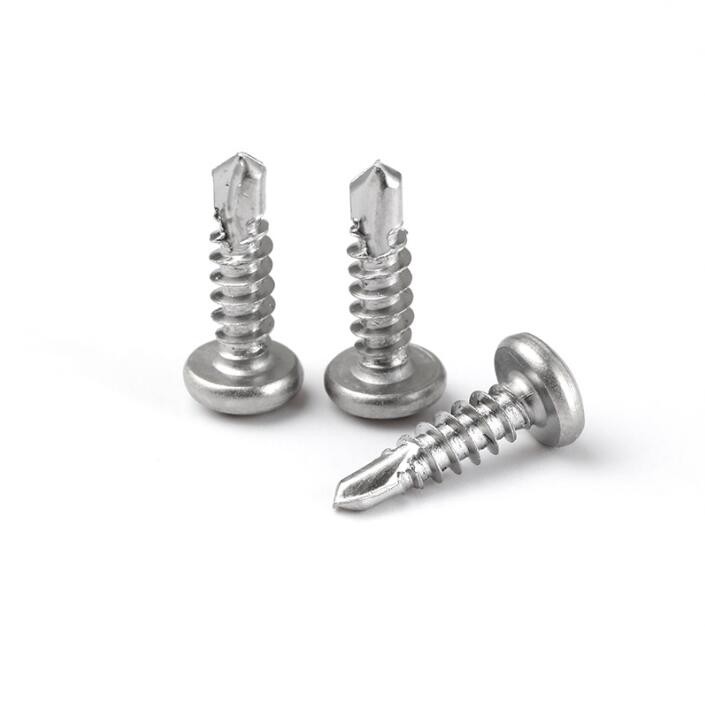 Self Drilling Screw M3 M6 M8 Pan Head Screw Furniture Metal Stainless Steel Fasteners