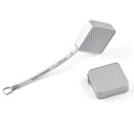 Wintape 2M/80inches Stainless Steel Square Double-Sided Rule Heavy Duty Nylon