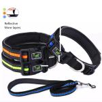 Personalized Large Dog Collars Leashes Strong Wear Resistant