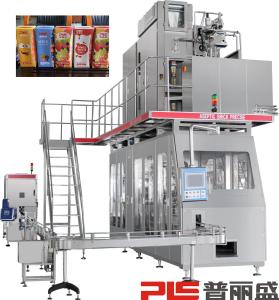 China Brick Slimpharmaceutical Aseptic Carton Filling Machine Overloading Protection wholesale
