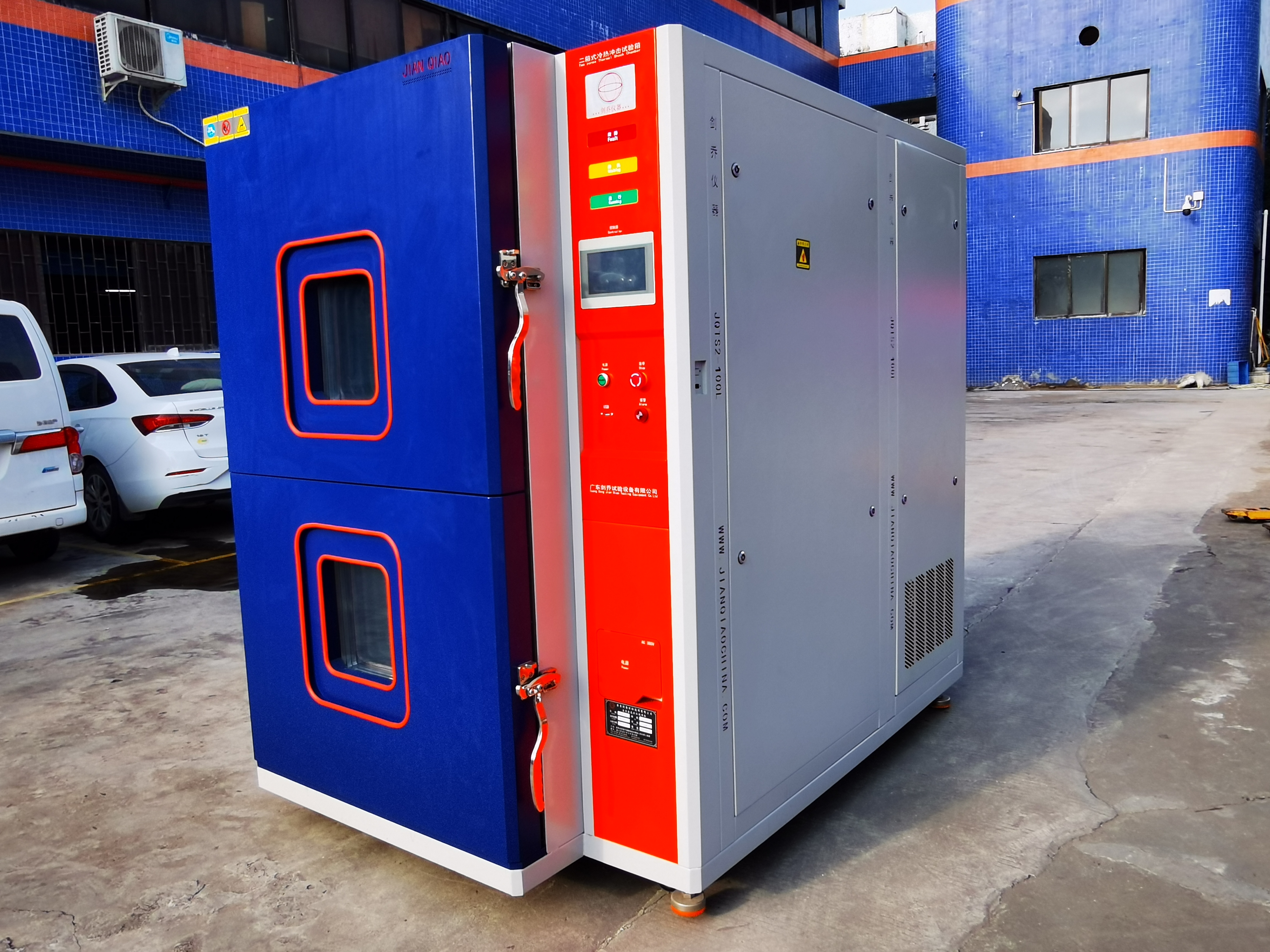 2 Zone Thermal Shock Testing Machine To Evaluate Material And Product Durability