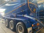 CIMC Powder Tanker Trucks 3-Axle Bulk Transport Semi Trailers Cement Transportat