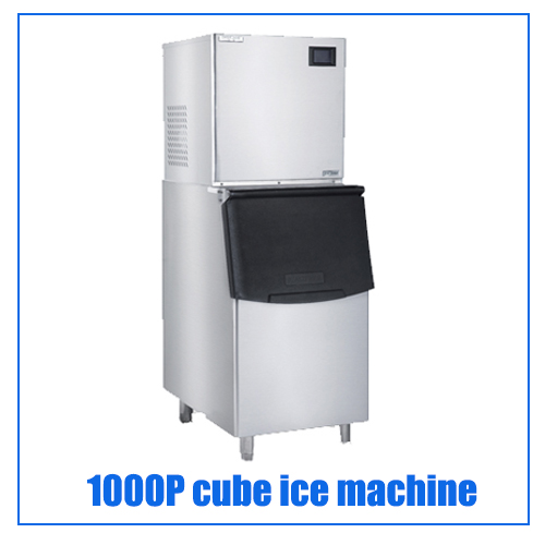 Emerson Compressor ICEMA Automatic 1ton Ice Cube Making Machine for Ice Production