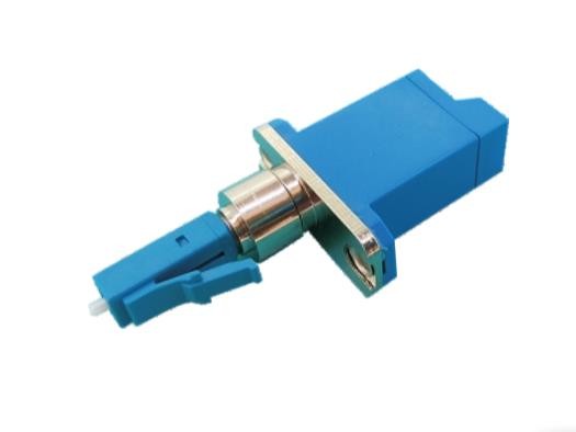 UPC / APC Fiber Optic Adapter Singlemode E2000 Female To FC/ST/LC Male Hybrid Converter