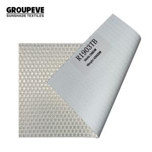 China Blackout Curtain Fabric Roman Blinds Jacquard Roller Shade Fabric Textured wholesale