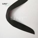 Needle Punch Felt Fabric Sewing Sleeve Heads For Ladies Wear Black Color