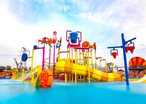 China Custom Aqua Playground Amusement Park Equipment For Relaxation wholesale