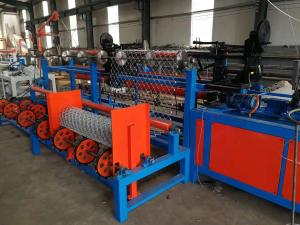 China PLC Panasonic 4000mm Chain Link Fence Making Machine wholesale