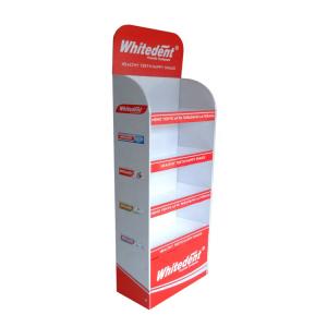 China Makeup Advertising Cardboard Display Stands / Cardboard Counter Display Stands wholesale