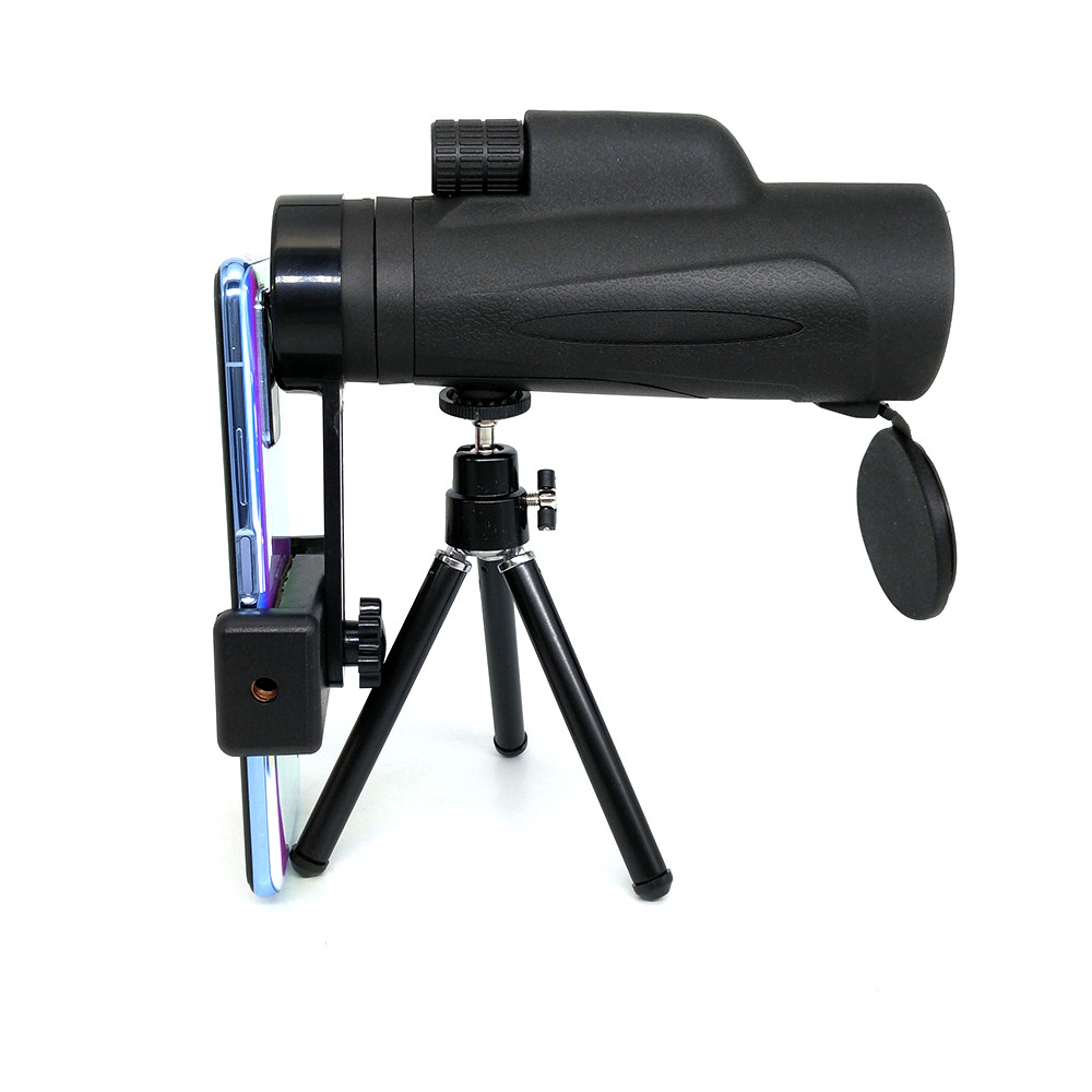 12x50 HD Monocular Telescope IPX7 Fog & Waterproof BAK4 Prism Mobile Telescope