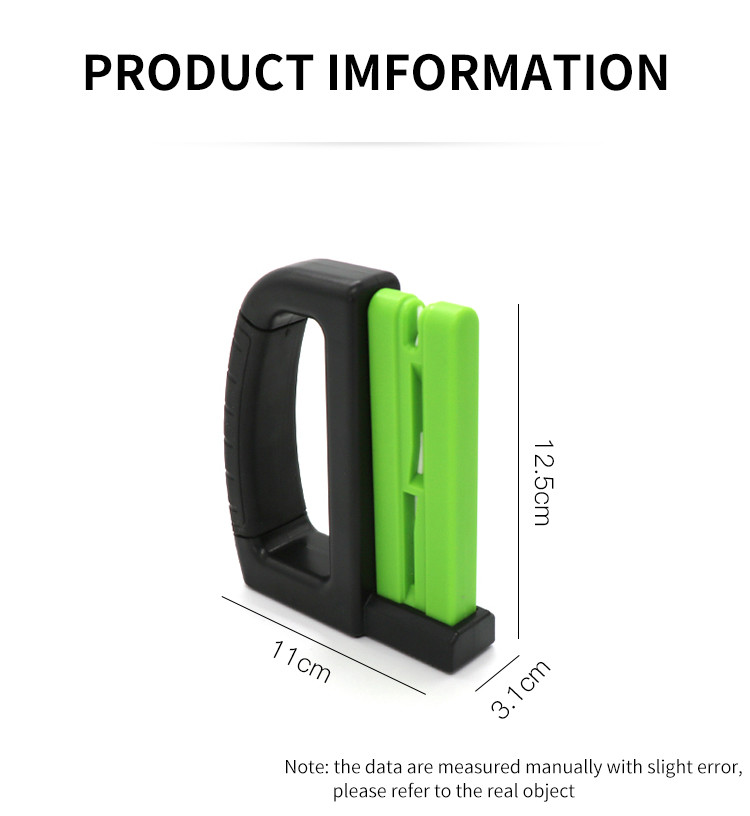 Amazon Small Kitchen Sharpening Stone 2 Stages Mult-Function Knife Scissor Sharpener