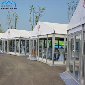 China Glass Door Outdoor Marquee Tent Rentals Usage for Commercial Showroom wholesale