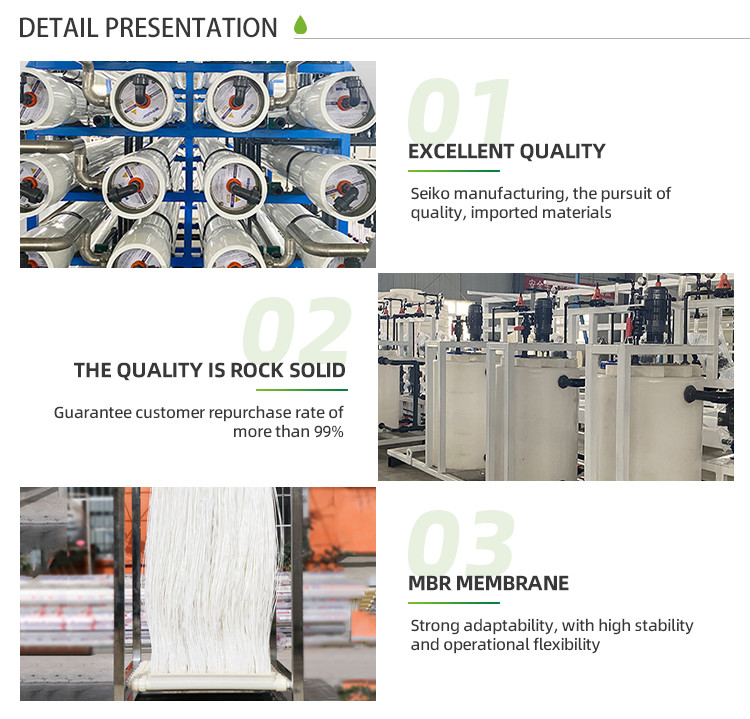 Large Integrated Sewer Septic Tank Domestic Sewage Treatment Plant Customizable