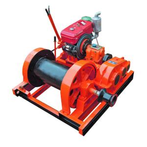 China Construction Lifting Electric Winch 380V High Efficiency With Wire Rope wholesale