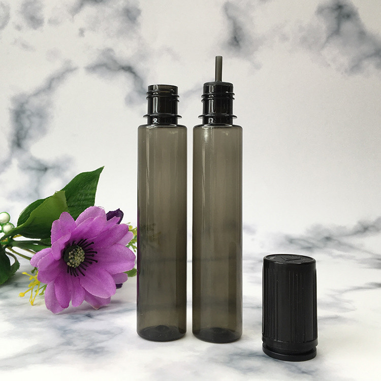 Factory Supply PET Skincare Bottle Dropper Plastic Dropper Bottle Round Oil Dropper Bottle with Free Sample