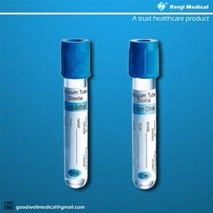 China PT Disposable Vacuum Blood Collection Tube PET / Glass Material wholesale