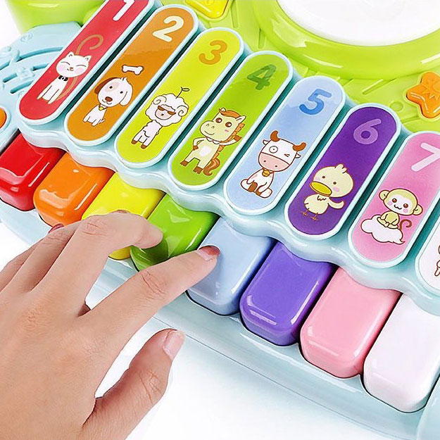 Metal Electronic Xylophone Game Drum Music Toy for 1-3 Year Olds Other Educational Toys