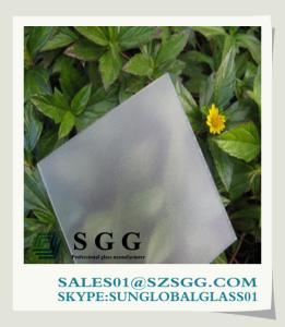 China Frosted glass manufacturer wholesale