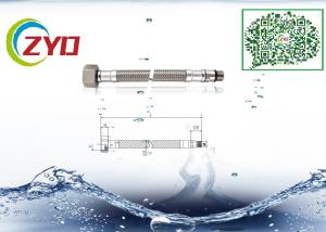 China Home Kitchen Faucet Supply Lines , Good Seal Flexible Stainless Steel Braided Hose wholesale
