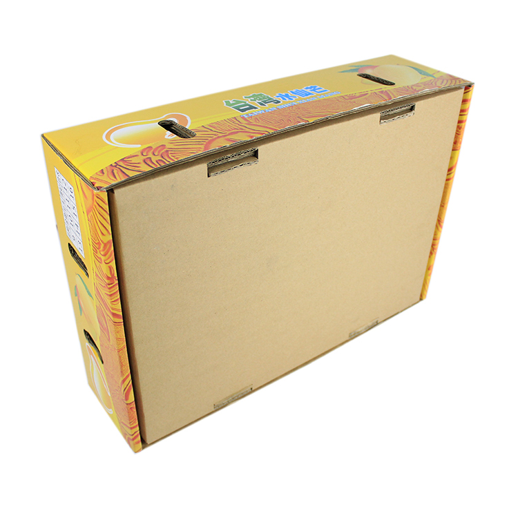 OEM Corrugated Kiwi Fruit Packing Box W9 Strengthen Recyclable