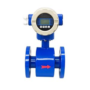 China Integrated Electromagnetic Flowmeter Stainless Steel For Sewage Liquid / Electroplating wholesale