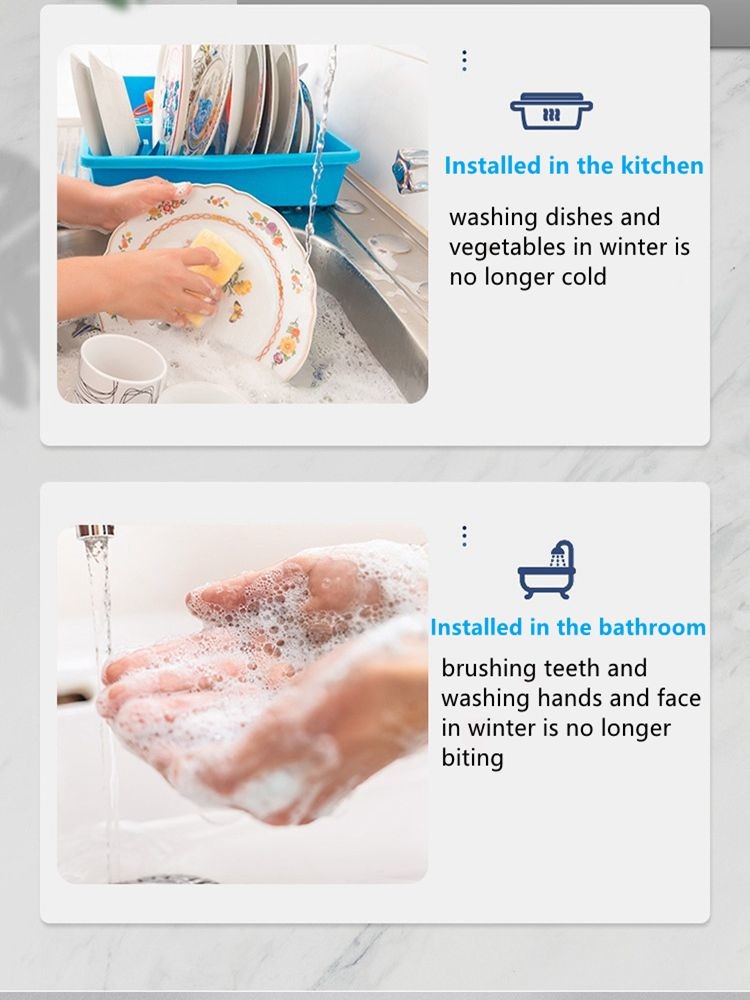 Energy Saving Thermal Electric Faucet 3000W 220v Instant Electric Heating Faucet