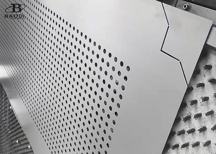 Stainless Steel 304 316L Perforated Mesh Round Hole 1m X 2m