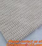 Hand-Woven Daisy colored stripes Crochet blanket flowers wallpaper table cloth