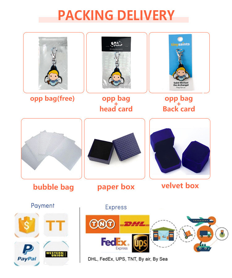 Custom Pvc Keychain 2D 3D Soft Pvc Keyrings Promotional Non toxic