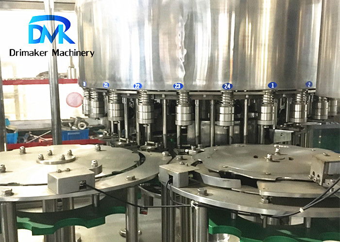Stainless Steel High Speed Water Bottling Machine With Auto Capacity Adjustment