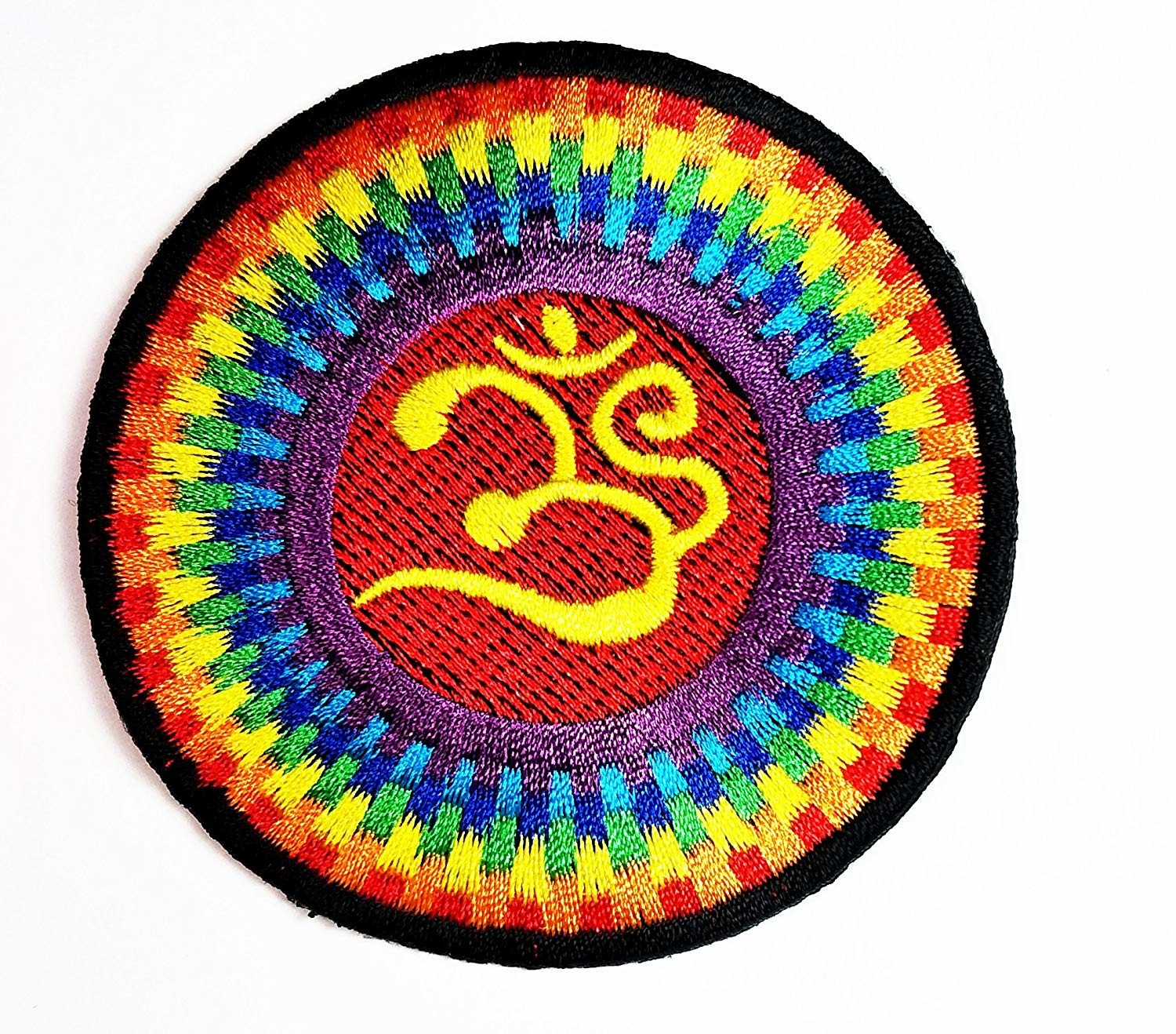 Embroidered Twill Fabric Custom Velcro Patches with Hook and Loop