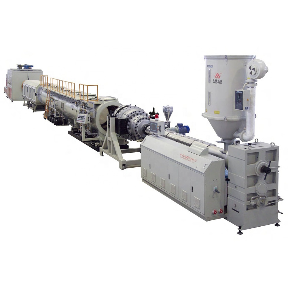 50000X7000X2950 Manufacturing Plant One Plastic Recycling Pvc Pipe Making Extruder Machine