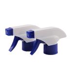 Blue White 28mm Spray Trigger ODM Spray Bottle Trigger Heads