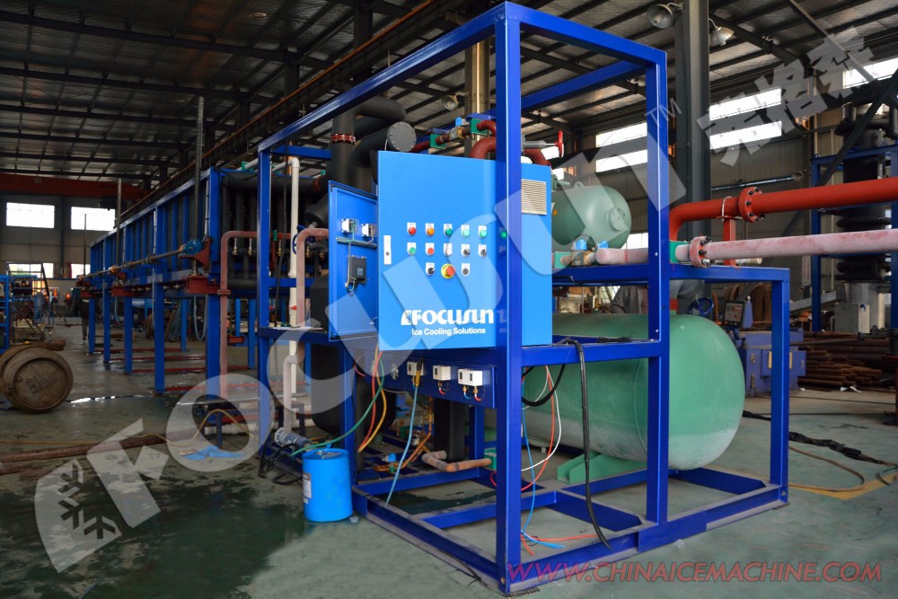 Refrigeration Block Ice Machine With Video Outgoing-Inspection In Market