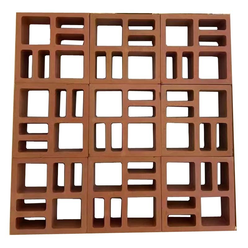 House Yard Decorative Terracotta Bricks Wall Tiles Perforated Hollow Wind