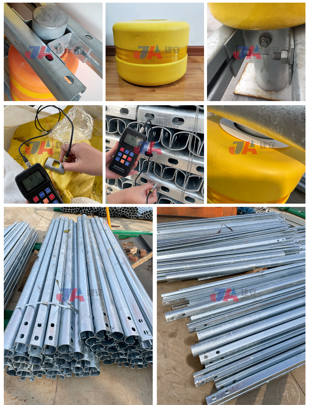 Highway Used PU Foam/EVA Anti-Corrosion Roller Barrier with ISO9001 2008 Certificate