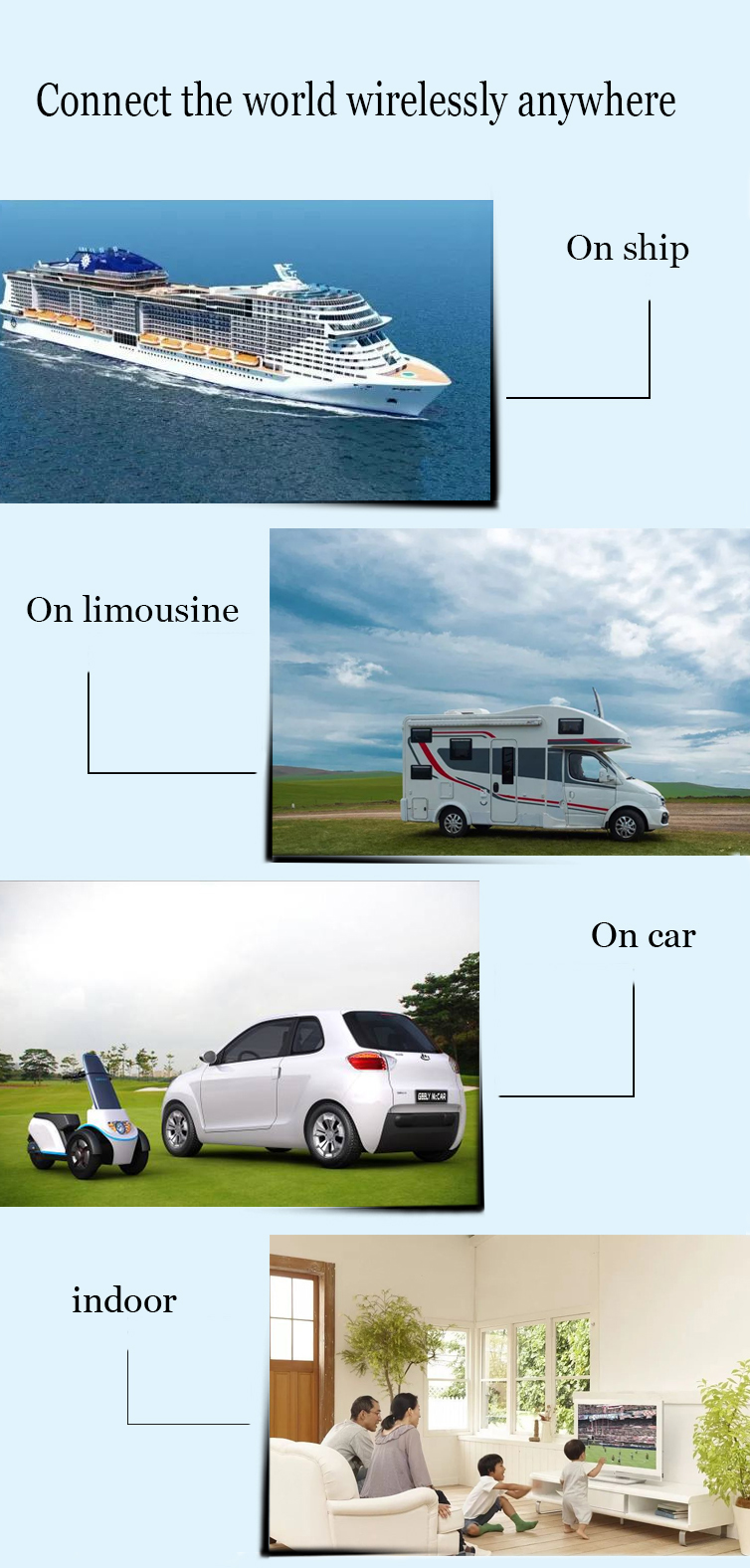 Indoor Portable DVB T DVB66 TV Antenna for ATSC Television PCI/USB TV Tuner