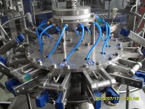 China Glass Bottle Beverage Filling Machine 250ml - 1250ml Rotary Filling Machine wholesale