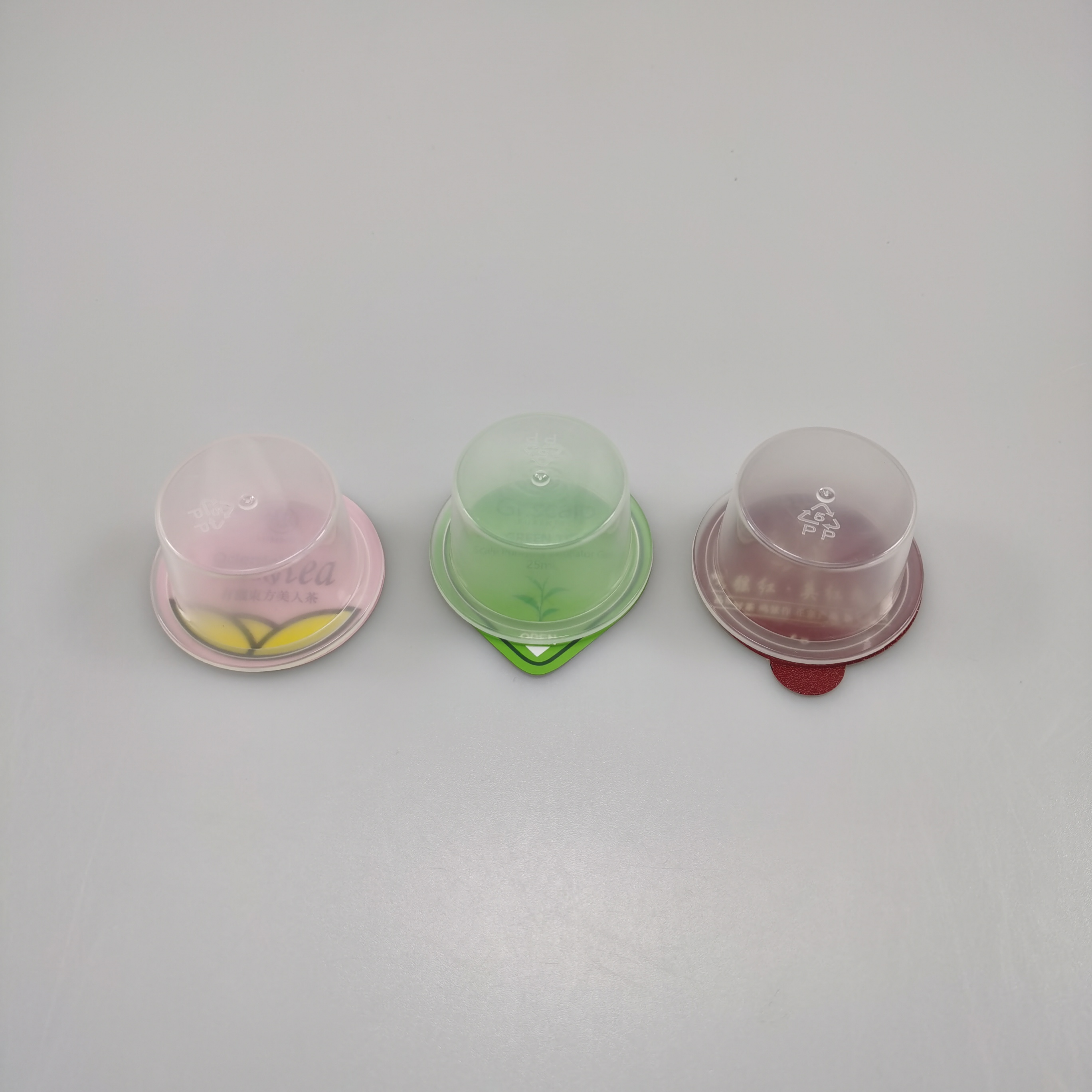 30g 30ml PP Jelly Cup with Aluminum Foil Sealing Lids in Single Wall Construction