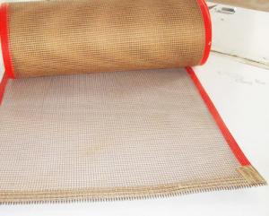 China Heat Insulation Coated Fiberglass Mesh Conveyor Belt For Fire Retardant wholesale
