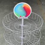650mm High Rotating Retail Display