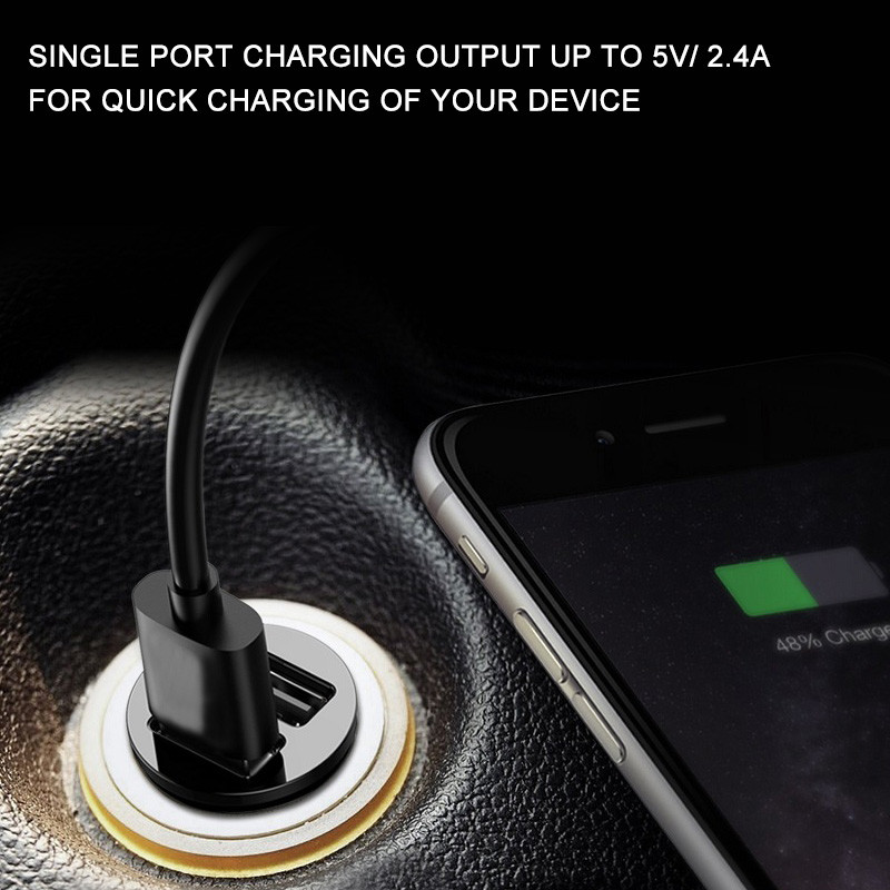 4.8A Dual USB CAR CHARGER Universal Compatible USB CAR CHARGER for all electronics cheap price