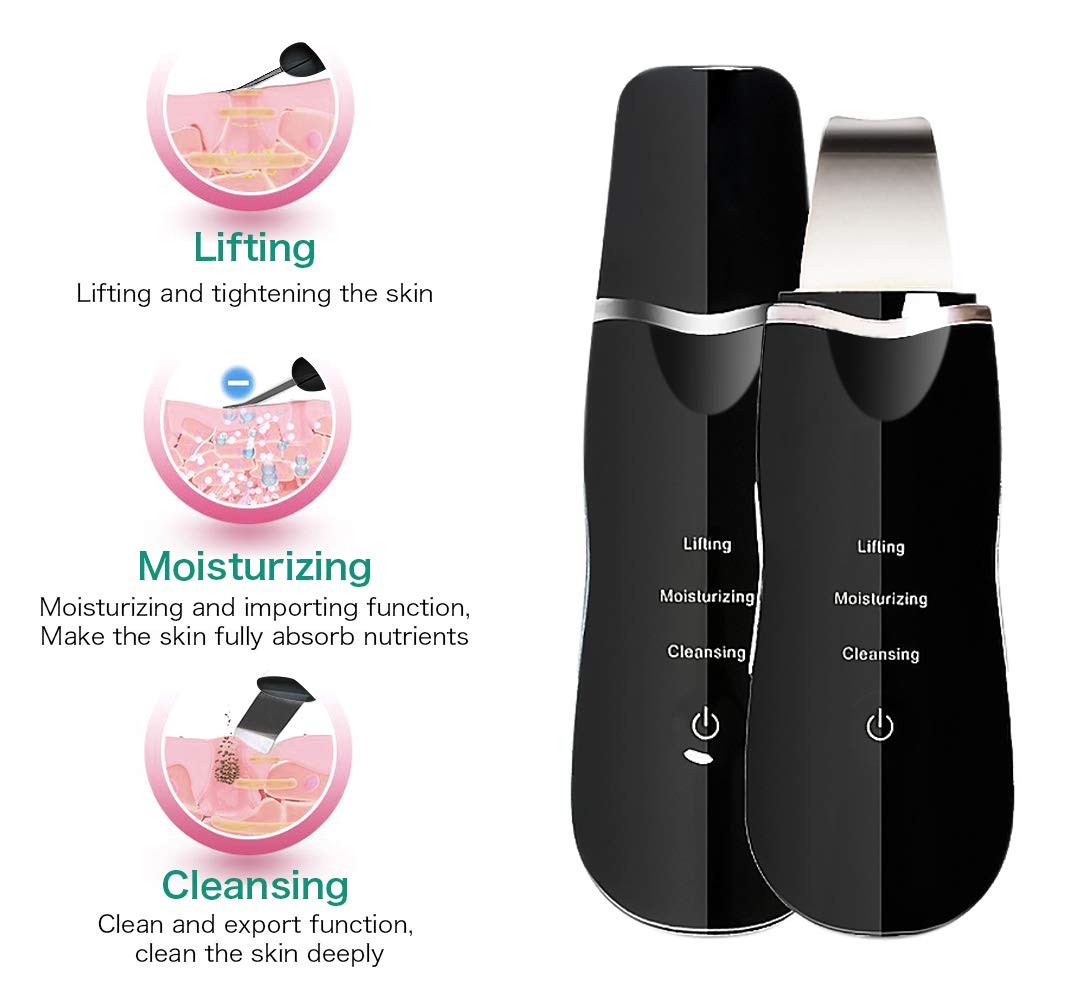 Facial Ultrasonic Skin Scrubber