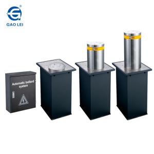 China Air Operated 3s Electric Driveway Bollards 800 KJ Automatic Traffic IP65 wholesale