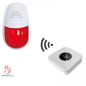 China blue light touch emergency call button and sound and light out door alarm siren with strobe wholesale