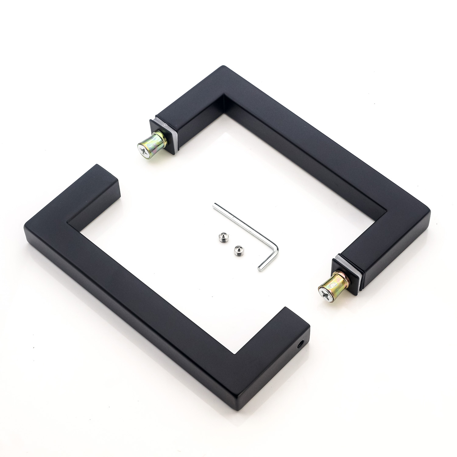 Modern Design Stainless Glass Door Handle for Back To Back Building Standard Internal