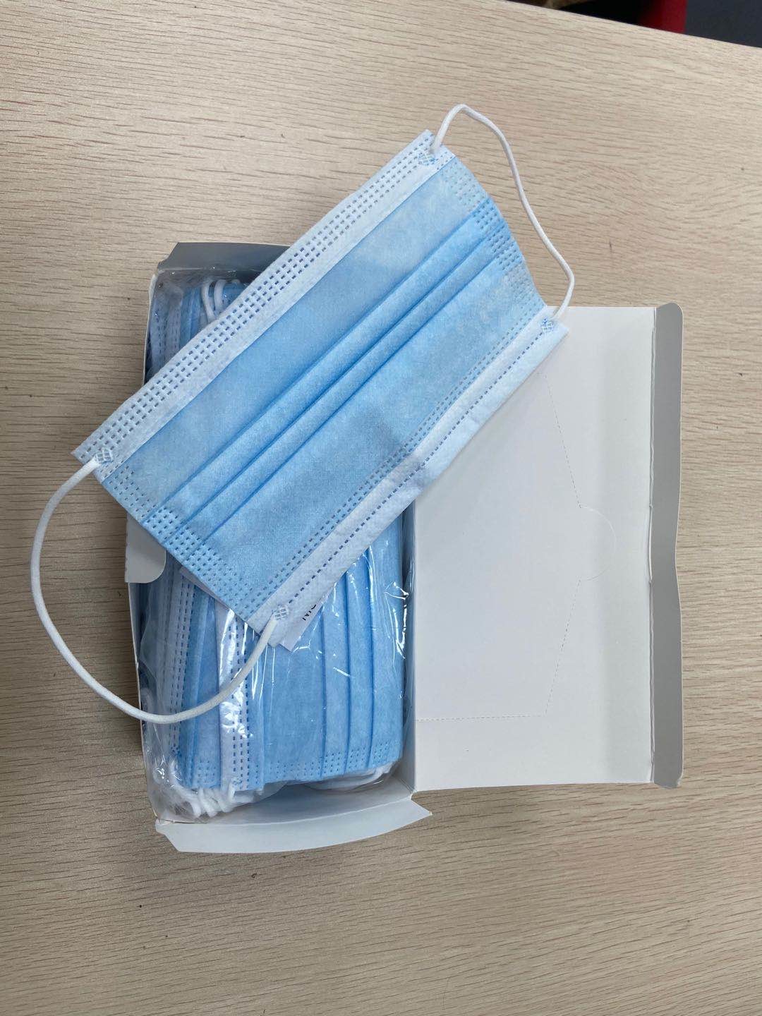 Perfect Fitting Design Disposable Earloop Mask Low Resistance To Breathing